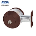 Assa Abloy 7000 Series Maximum+ Grade 1 Single Cylinder Deadbolt Dark Oxidized Bronze KD ASS-7900-624-3-F-COMP-KD-0A7